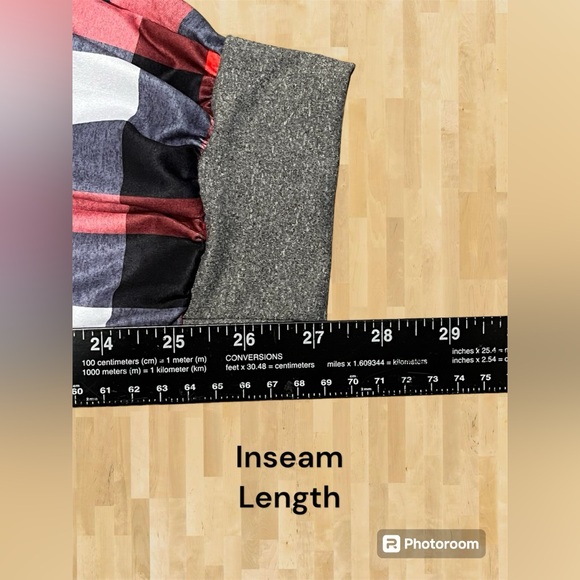 NWOT Women’s Size Medium Plaid Print Polyester Long Sleeve Pajama Set - Picture 9 of 9